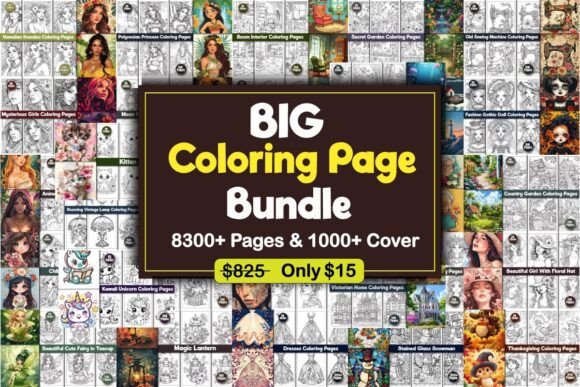 Download The Big Coloring Pages Bundle - Coloring pages Collection