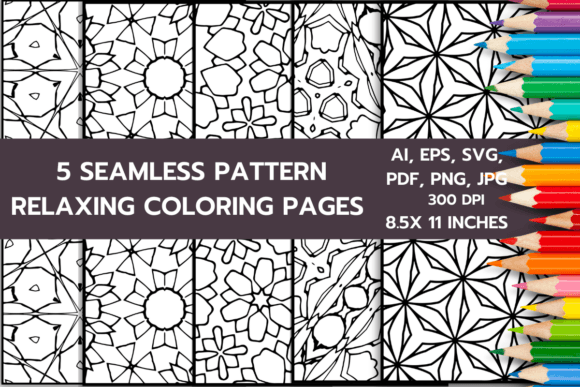 Download RELAXING PATTERN COLORING PAGES INTERIOR - Coloring pages Collection