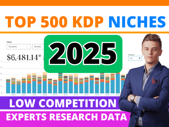 Download 500 KDP Niches 2024-2025 Low Competitive - Niches Collection