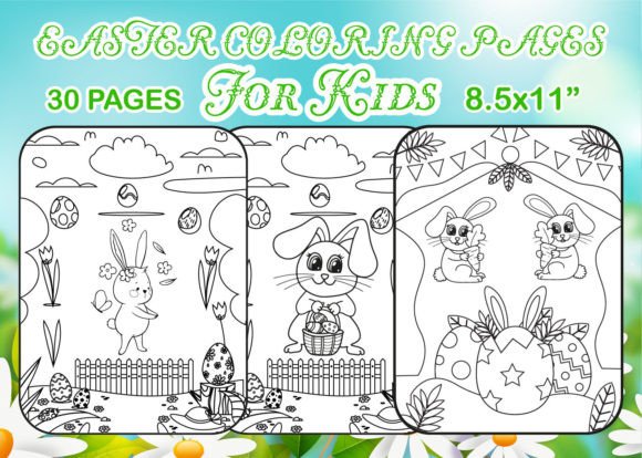 Download Easter Coloring Pages for Kids V-10 - Coloring pages Collection