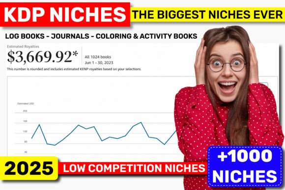 Download +1000 KDP NICHES LOW COMPETITIVE NICHES - Niches Collection