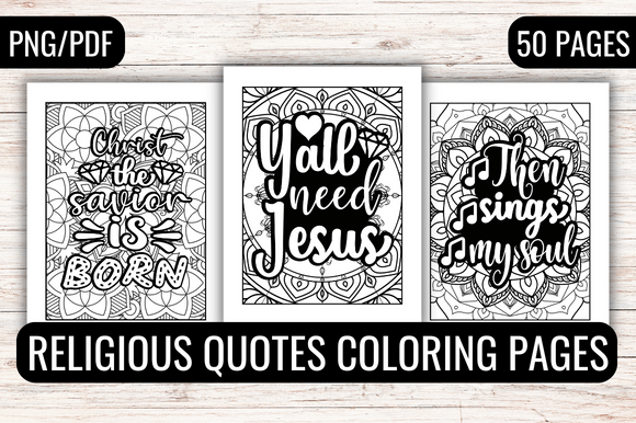 Download Religious Quotes Coloring Pages Adults - Coloring pages Collection
