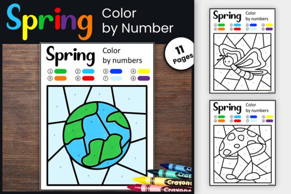 Download Seasonal Color by Number Coloring Pages - Coloring pages Collection