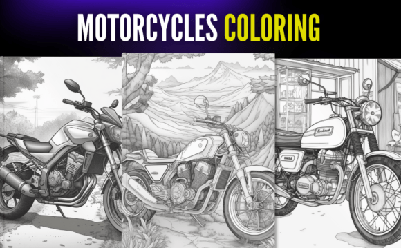 Download Motorcycle Coloring Pages - Premium Resources