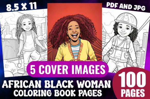 Download 100 African Black Woman Coloring Pages - Coloring pages Collection