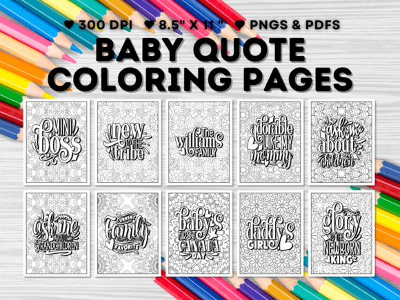 Download 15 Baby Quote Coloring Pages - Coloring pages Collection
