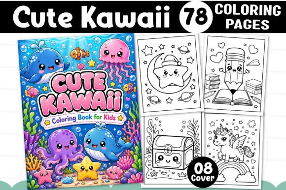 Download Cute Kawaii Coloring Pages for Adults - Coloring pages Collection