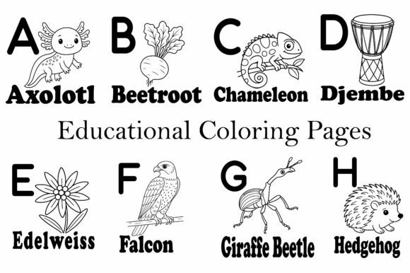 Download Educational Coloring Pages - Coloring pages Collection