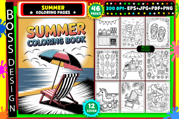 Download Summer Coloring Pages for Adults - Coloring pages Collection