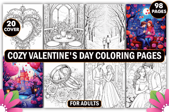 Download Cozy Valentine's Day Coloring Pages - Coloring pages Collection