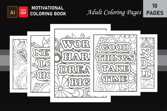 Download Motivational Coloring Pages for Adults - Coloring pages Collection