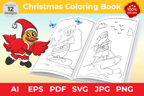 Download Christmas Coloring Pages for Kids Book - Coloring pages Collection