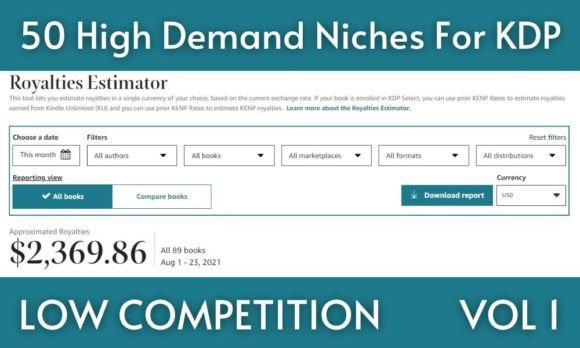 Download 50 KDP Niches High Demand Vol 1 - Niches Collection
