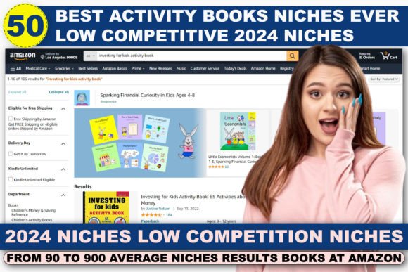 Download +50 KDP NICHES - LOW COMPETITION NICHES - Niches Collection