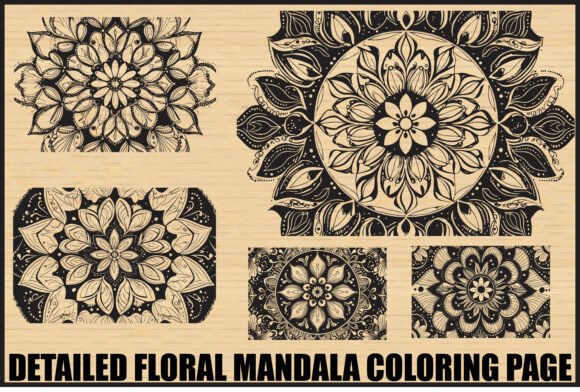Download Intricate Mandala Coloring Pages Set - Coloring pages Collection