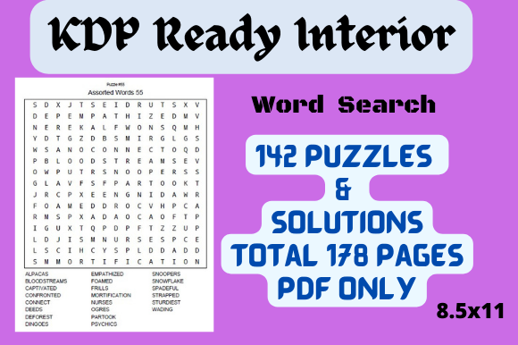 Download Word Search KDP Kids Interior - Kdp kids interior Collection
