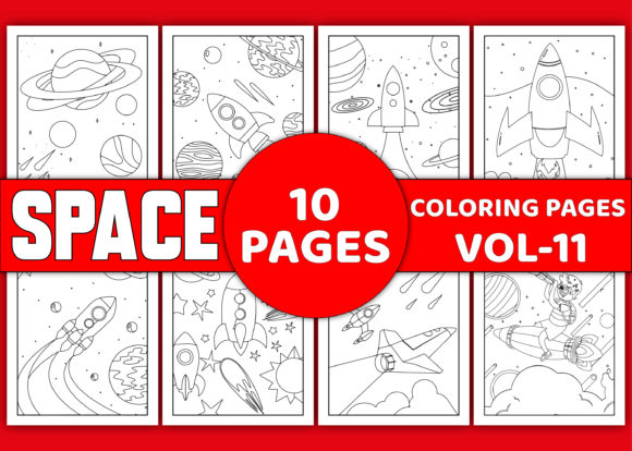 Download Space Coloring Pages Vol-11 - Coloring pages Collection