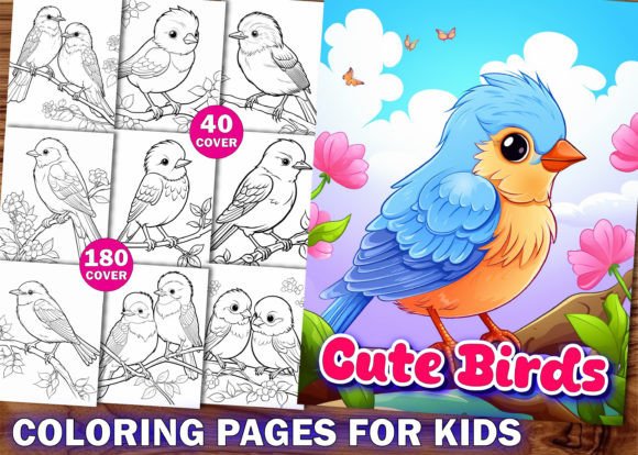 Download Cute Bird Coloring Pages for Kids - Coloring pages Collection