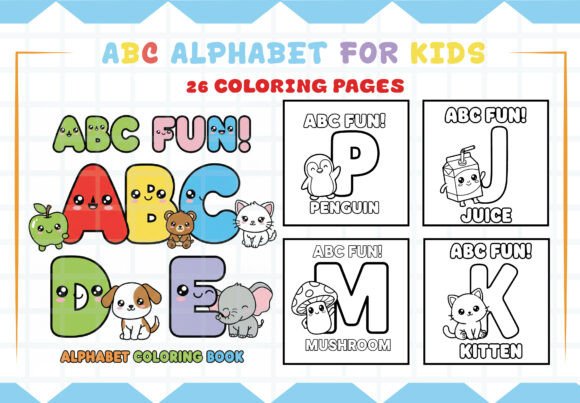 Download ABC Alphabet Coloring Pages for Kids - Coloring pages Collection