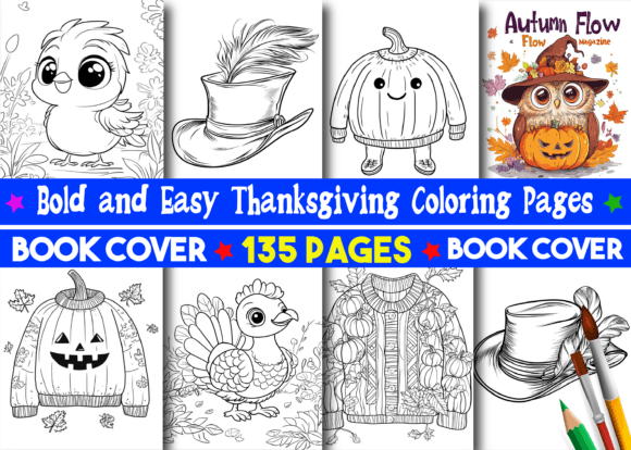 Download Bold Easy Thanksgiving Coloring Pages - Coloring pages Collection