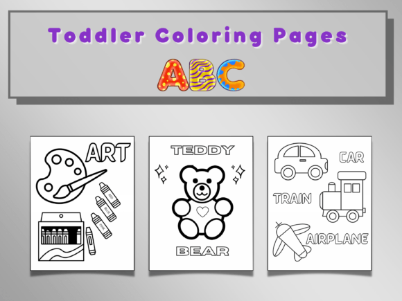 Download Toddler Coloring Pages - Coloring pages Collection