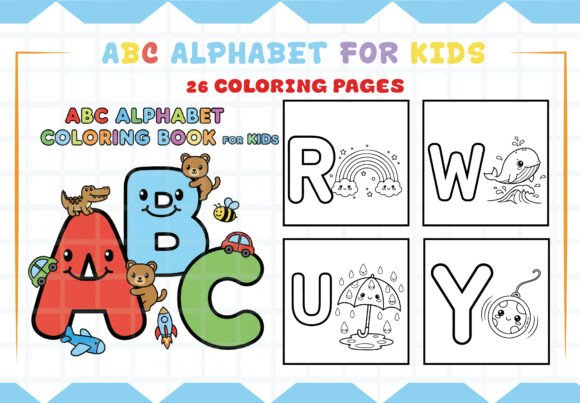 Download ABC Alphabet Coloring Pages for Kids - Coloring pages Collection