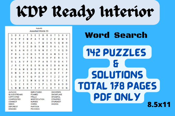 Download Word Search KDP Kids Interior - Kdp kids interior Collection