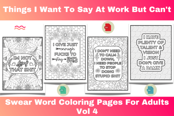 Download Swear Word Coloring Pages for Adults - Coloring pages Collection