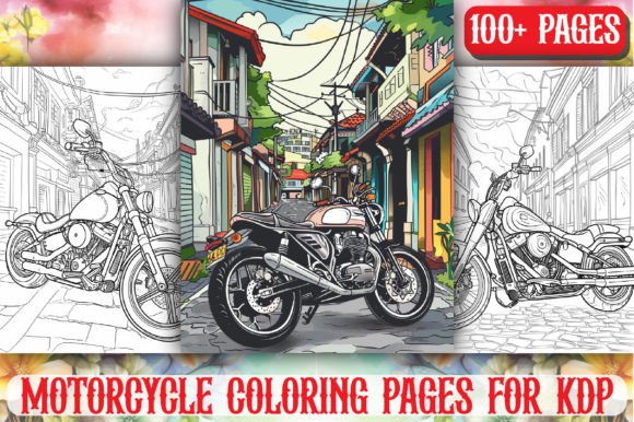 Download 110+Motorcycle Coloring Pages for Adults - Coloring pages Collection