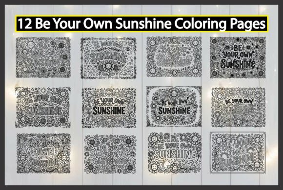 Download 12 Be Your Own Sunshine Coloring Pages - Coloring pages Collection