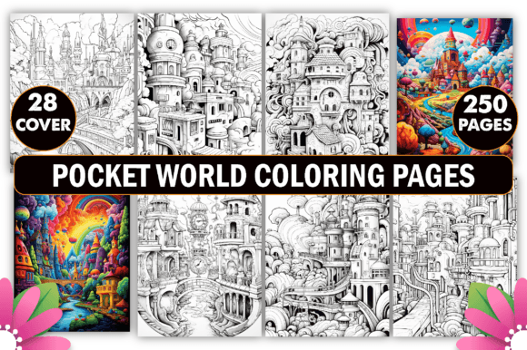 Download Pocket World Coloring Pages for Adults - Coloring pages Collection