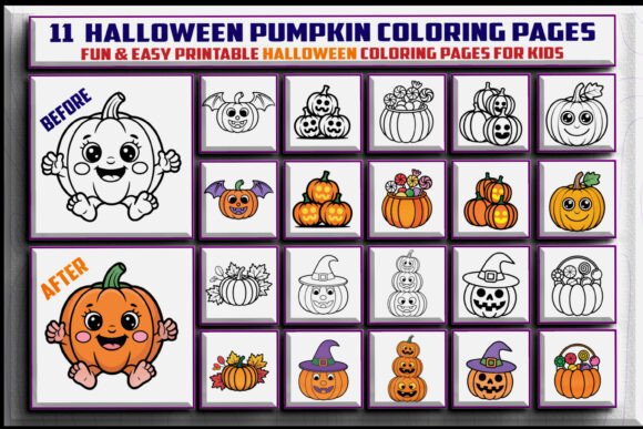 Download Halloween Pumpkin Coloring Pages - Coloring pages Collection