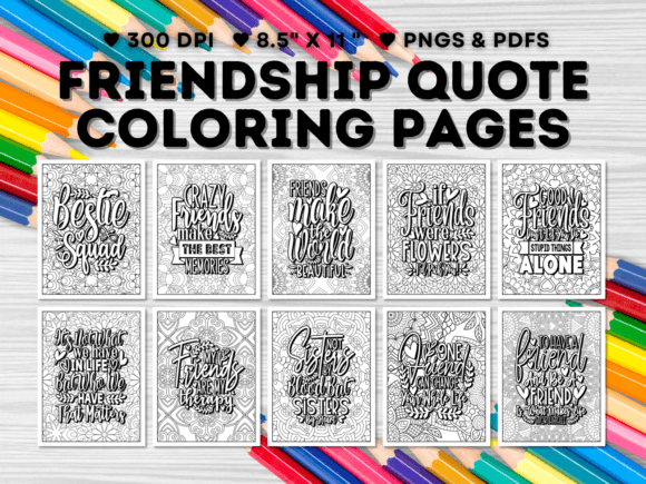 Download 15 Friendship Quote Coloring Pages - Coloring pages Collection