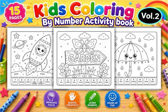 Download Easy Color by Number Coloring Pages - Coloring pages Collection