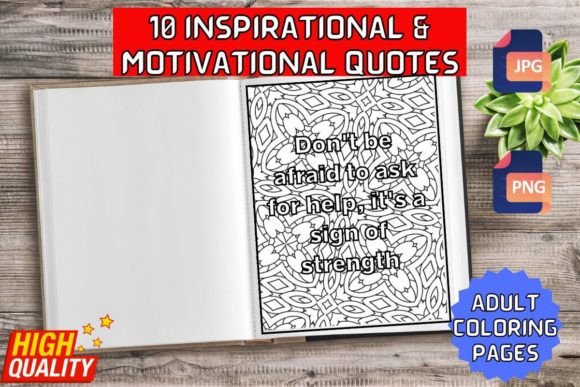 Download 10 Motivational Coloring Pages for Adult - Coloring pages Collection