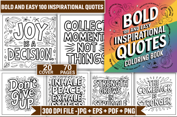Download 100 Inspirational Quotes Coloring Pages - Coloring pages Collection