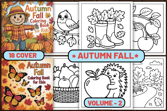 Download 85 Autumn Fall Coloring Pages for Kids - Coloring pages Collection