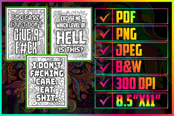Download Swear Word Coloring Pages for Adults - Coloring pages Collection