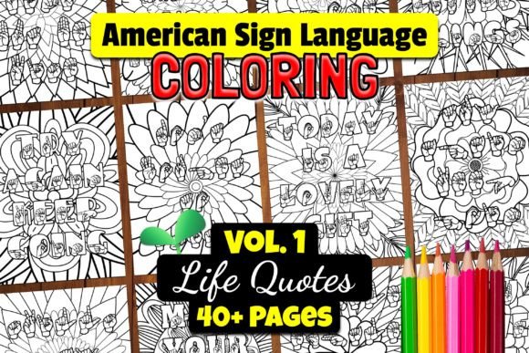 Download ASL Printable &amp; Digital Coloring Pages - Coloring pages Collection
