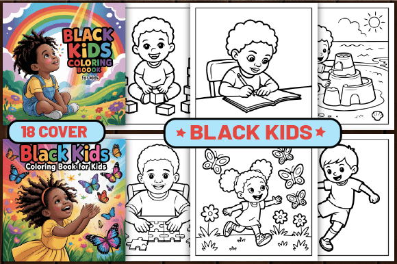 Download 76 Black Kids Coloring Pages for Kids - Coloring pages Collection
