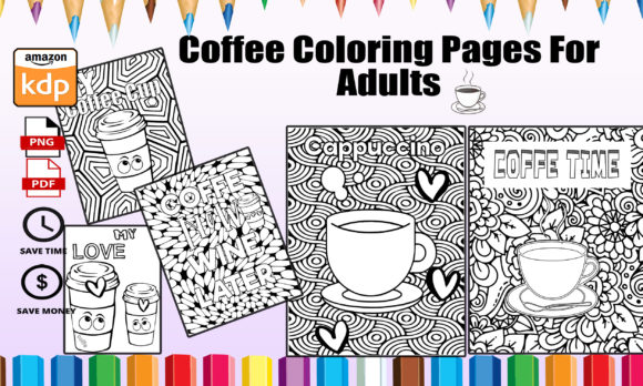 Download Coffee Coloring Pages for Adults - Coloring pages Collection