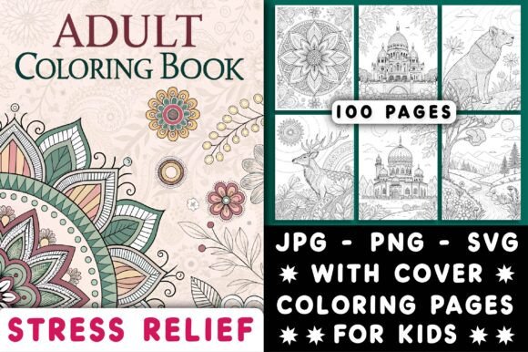 Download Stress Relief Adult Coloring Book Pages - Stress relief adult Collection
