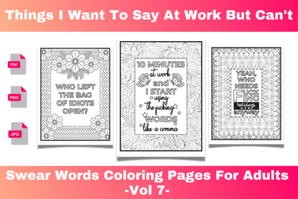 Download Swear Words Coloring Pages for Adults - Coloring pages Collection