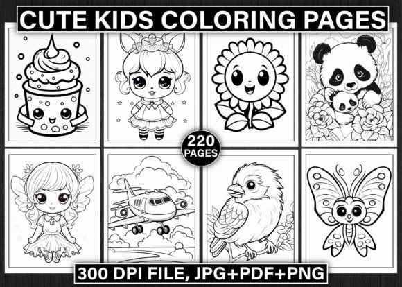 Download 220+ Cute Kids Coloring Pages for Kids - Coloring pages Collection