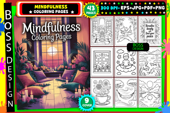 Download Mindfulness Coloring Pages for Adults - Coloring pages Collection