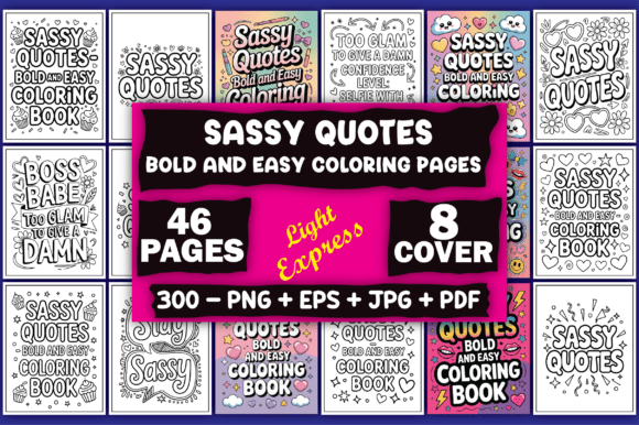 Download Bold and Easy Sassy Quote Coloring Pages - Coloring pages Collection