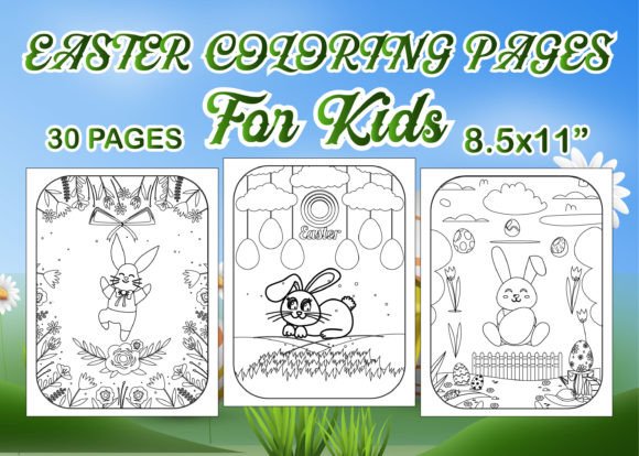 Download Easter Coloring Pages for Kids V-09 - Coloring pages Collection