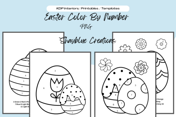 Download Easter Color by Number Coloring Pages - Coloring pages Collection