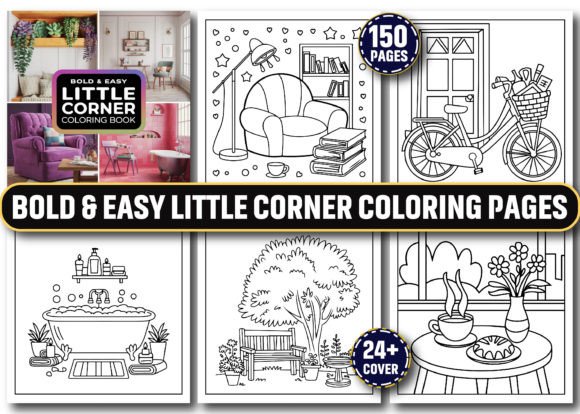 Download Bold Easy Little Corner Coloring Pages - Coloring pages Collection