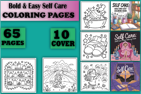 Download Bold &amp; Easy Self Care Coloring Pages 40 - Coloring pages Collection